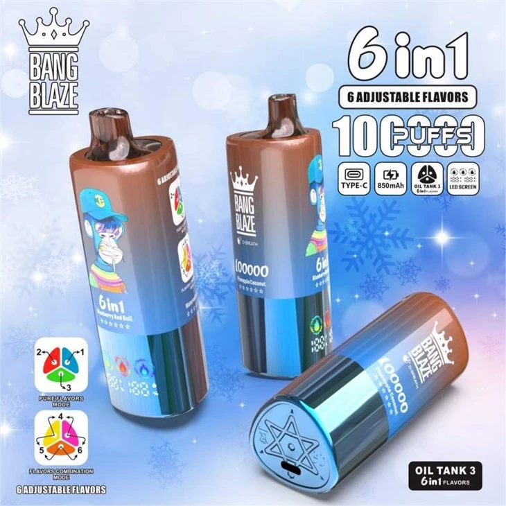 BANG BLAZE 6 IN 1 100K 18 BANG BLAZE 6 IN 1 100K 18