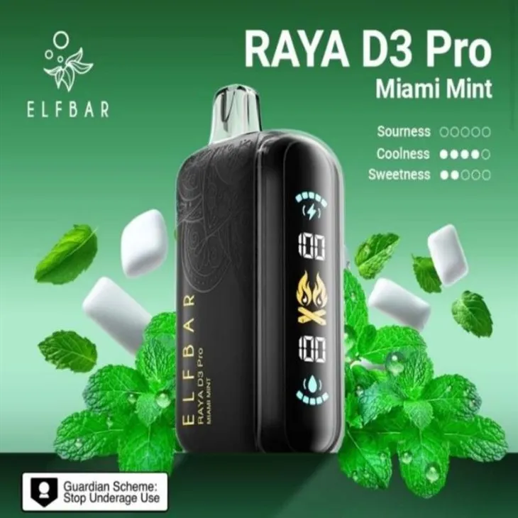 ELF BAR RAYA D3 PRO 3 ELF BAR RAYA D3 PRO 3