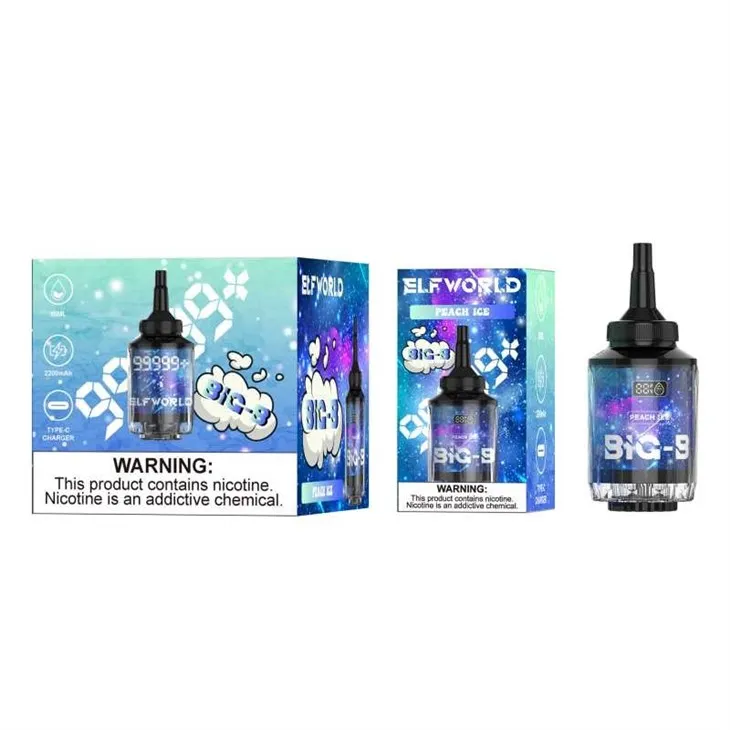 ELFWORLD DOUBLE MOUTHED GIANT HOOKAH 99999+ Puff 23