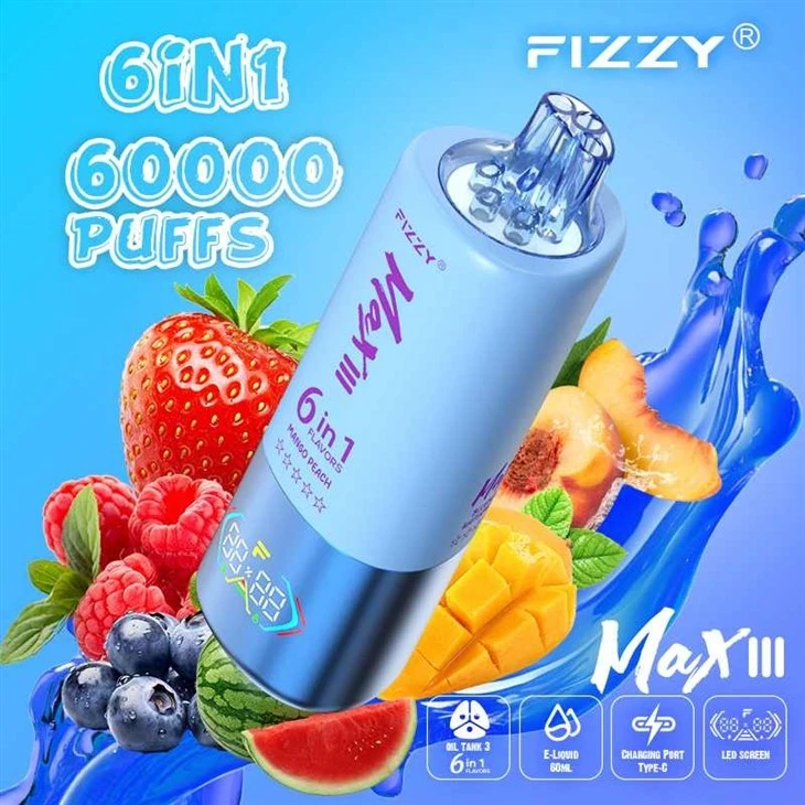 FIZZY 60K PUFF 6 IN 1 FIZZY 60K PUFF 6 IN 1