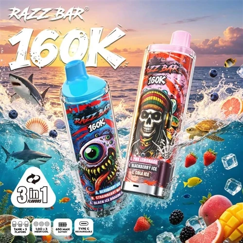 Razz Bar 160K: Vpogled v nadgradnjo industrije e-cigaret – spremembe v zmoglj...