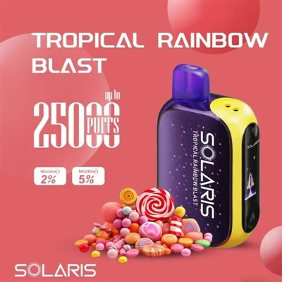 Ali se lahko s sončno energijo napolni Solaris 25000 Puffs?