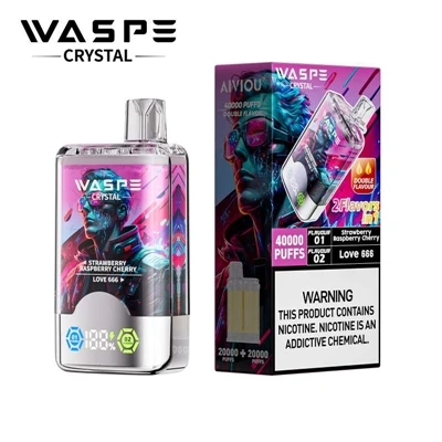 Kaj pa WASPE CRYSTAL 40K Crystal Vape?
