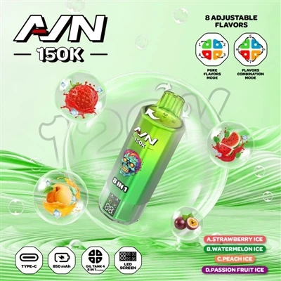 AIM AVN 150K PUFFS – nova generacija vzdržljivih e-cigaret za enkratno uporab...