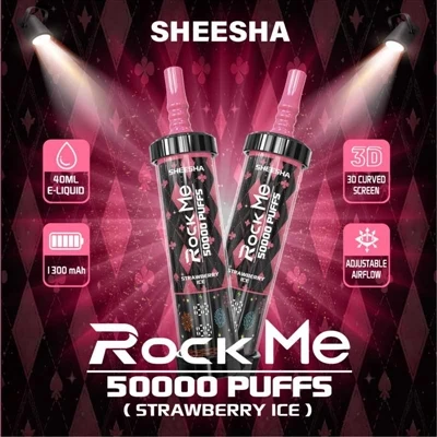 RockMe SHISHA 50000 VAPE In-globinska analiza: Ko E-cigarete za enkratno upor...