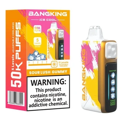 BANGKING ICE COOL 60K z visoko-zmogljivostjo za enkratno uporabo, nastavljiv ...