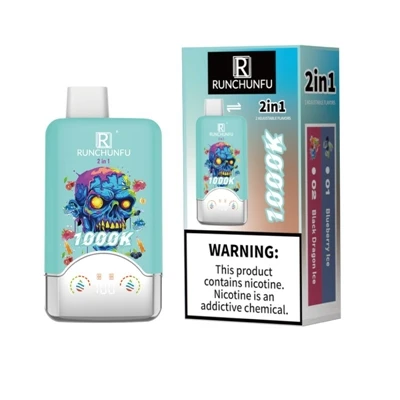 RUNCHUNFU 2 v 1 1000K elektronskih cigaretah za enkratno uporabo|Million Puff...