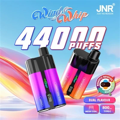 JNR WindWhip 44000: Najboljša izbira za visoko-zmogljive e-cigarete 2-v-1 za ...