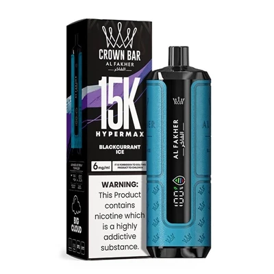 AL Fakher Crown Bar Hypermax 15K: vrhunska-možnost e-e-cigaret za enkratno up...