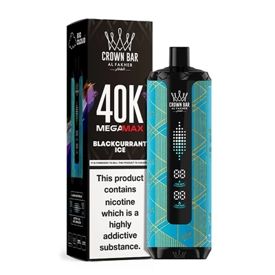 AL Fakher Crown Bar MegaMax 40K: Vrhunska izkušnja z visoko{1}}zmogljivimi e-...