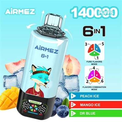 Airmez Fox 140K: inovativna stvaritev, ki preoblikuje izkušnjo e-cigaret za e...