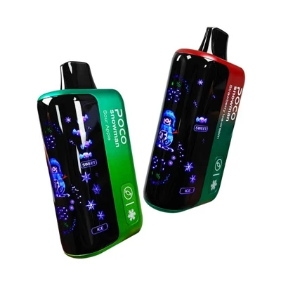 POCO SNOWMAN 70000 PUFFS: Ko E-cigareta začne 'motati' vašo dnevno rutino