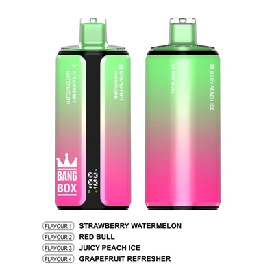 BANG BOX 160000 PUFFS VAPE: Resnično zadovoljiv odgovor za navdušence nad upa...