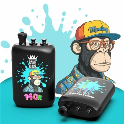 BANG BLAZE 3in1 140K: napredna oblika e-cigaret za enkratno uporabo