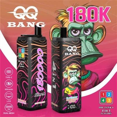 QQ BANG 4in1 180K: Ena palčka za štiri okuse, da bo vaš vsak dan zabaven!