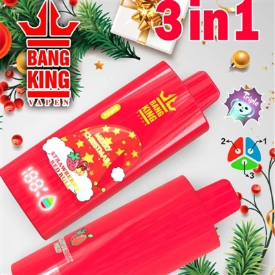 BANG KING Triple 100K: paket treh-okusov, dolgotrajen-spremljevalec za 100.00...