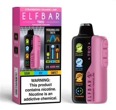 ELFBAR TRIO 40000: Ko oprema za enkratno uporabo začne poudarjati 'dolgo{1}}k...