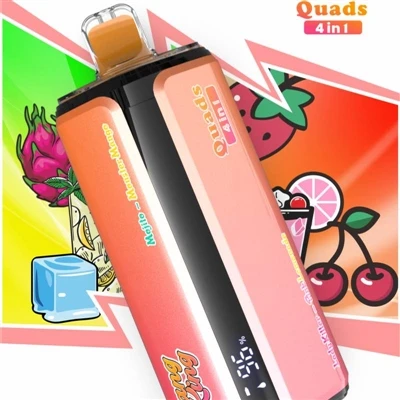 BANG KING Quads 4IN1 250K: Štiri-prekatna revolucija pri elektronskih cigaret...