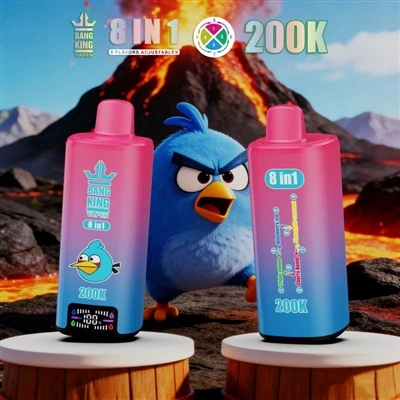 BANG KING VAPEN 8IN1 200K: Trendovska revolucija elektronskih cigaret za mlade