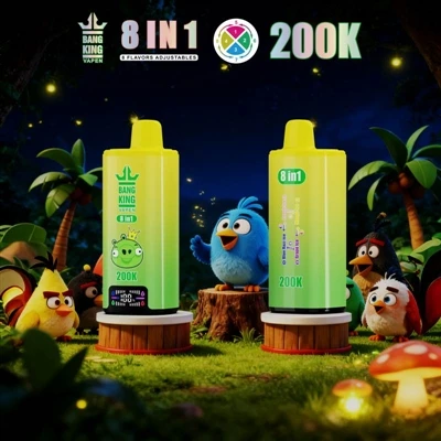 BANG KING VAPEN 8IN1 200000: trendovska nova izkušnja elektronskih cigaret za...