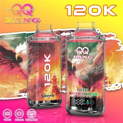 QQ BANG 120K PUFFS: Ko E-cigarete začnejo govoriti o 'dolgoročnih- razmerjih'