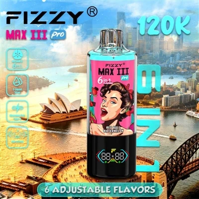 Fizzy MAXIII Pro 120K: Ko E-cigarete postanejo 'brezskrbne-, postane izkušnja...