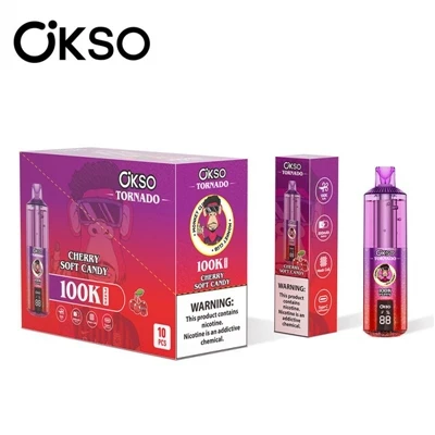 OKSO Tornado 100K Puffs: Ko vas E-cigarete ne bodo več pustile na cedilu, bos...