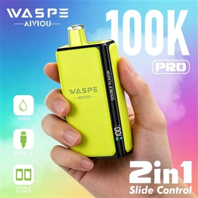 Waspe Double Flavor 100K Pro: Ko vaping začne reči ne 