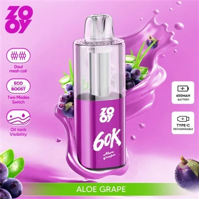ZOOY Fizzy 60K: High-Puff Vape vstopijo v 'dobo vzdržljivosti'