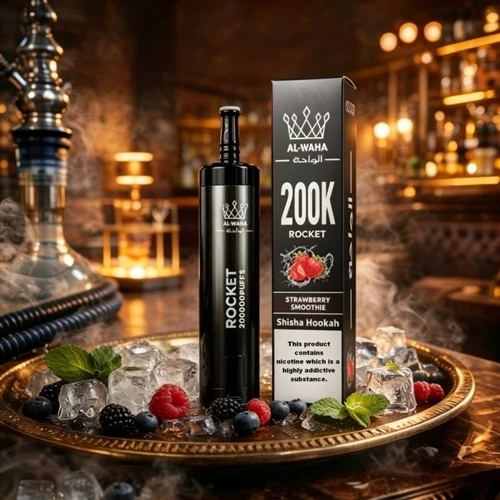 Al Waha Shisha 250K Puffs: Opažanja o razvoju visoko-zmogljivih, -Style E-cig...