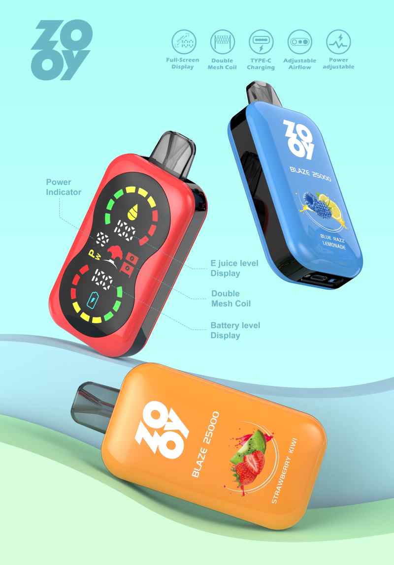 ZOOY VAPE BLAZE 25000puff vape ZOOY VAPE BLAZE 25000puff vape