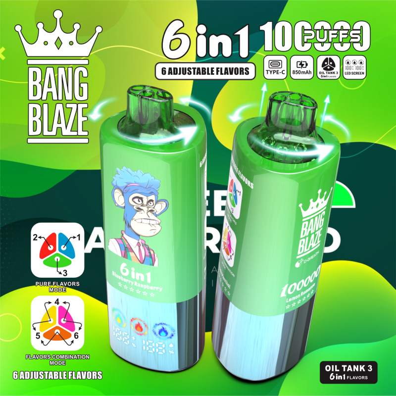 BANG BLAZE 6 IN 1 100K 21 BANG BLAZE 6 IN 1 100K 21
