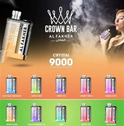AL FAKHER KRONA BAR KRISTAL 9000 Puhi