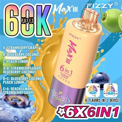 Fizzy Max III 60K 6 v 1