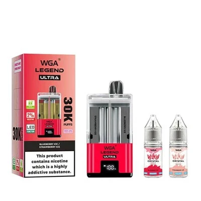 WGA legenda Ultra 30000 puffs vape dvojni okus