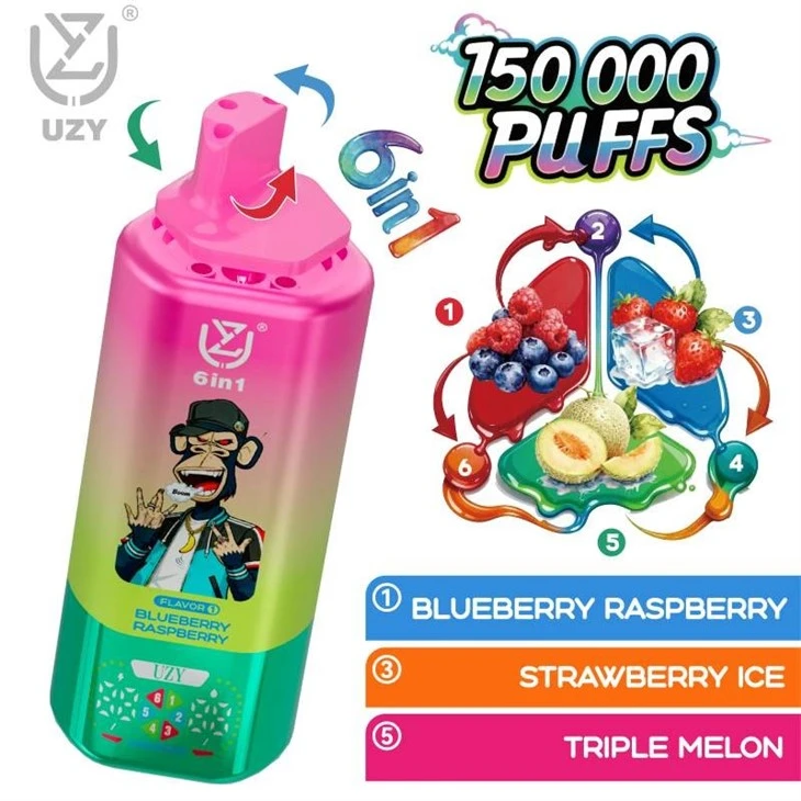 UZY 6 in 1 150K Puffs factory