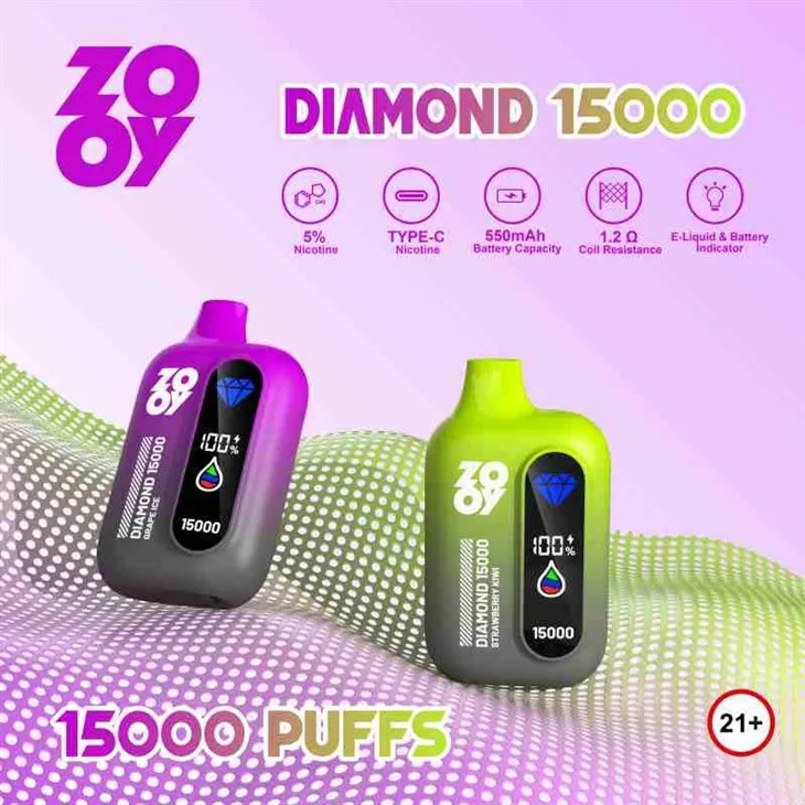 ZOOY diamond 15000 puff ZOOY diamond 15000 puff