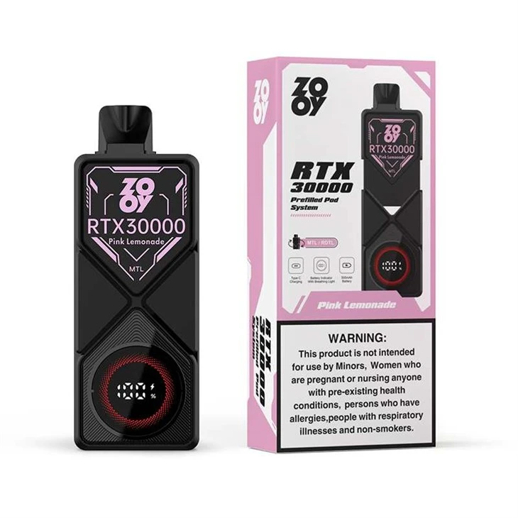 ZOOY RTX 30000 PUFFS VAPE ZOOY RTX 30000 PUFFS VAPE